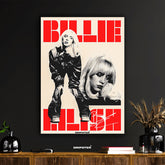 Billie Eilish Graphic Poster - Dripster Exclusive